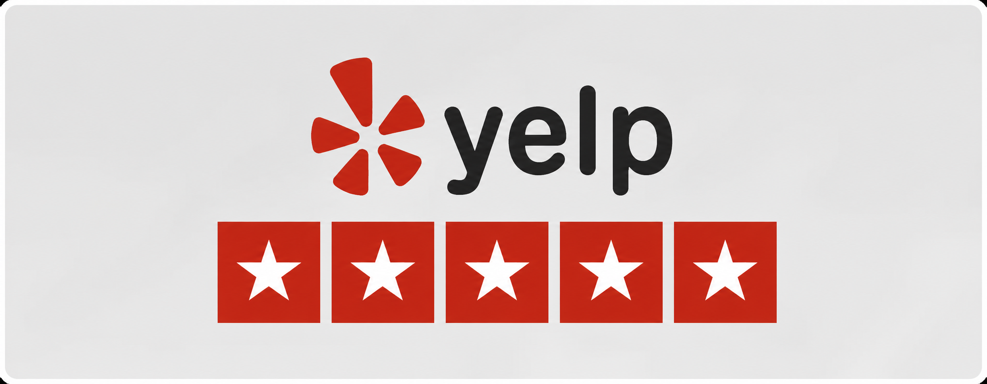 Yelp 5 stars